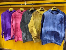 تصویر هودی لش تو کرکی ابر و باد - بنفش / فری سایز از 38 تا 52 hoodie