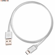 تصویر کابل تبدیل USB به USB-C سیلوراستون مدل CPU04 طول 1.8 متر CPU04 USB to USB-C Cable 1.8M