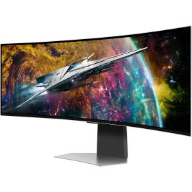 تصویر مانیتور خمیده گیمینگ 49 اینچ سامسونگ مدل Samsung Odyssey G9G95C LS49CG954ENXZA 49-inch DQHD Curved Gaming Monitor