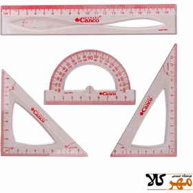 تصویر ست گونیا نقاله canco 