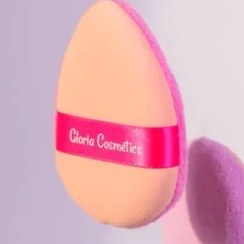 تصویر پاف دو طرفه صورتی 