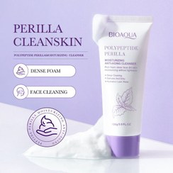 تصویر فوم شستشو صورت ضد پیری پلی پپتید پریلا 100 گرم Perilla anti-aging polypeptide face wash foam 100 grams