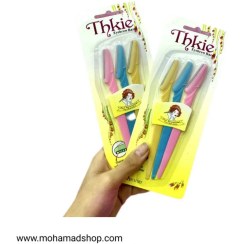 تصویر تیغ سه عددی اره ای تینکل - ساده Triple-blade facial razor