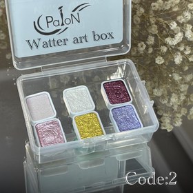 تصویر آبرنگ پایون کد ۰۲ 