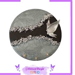 تصویر جاکلیدی دیواری رزینی پرنیا Parnia Resin Wall Key Holder