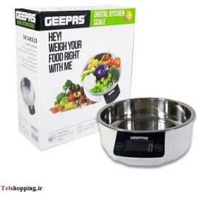 تصویر ترازوی آشپزخانه دیجیتال جیپاس مدل GKS46513 Geepas Kitchen Scale GBS4179