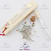 تصویر سوزن ته مرواریدی چهل تکه دوزی تولیپ اصل ژاپن 