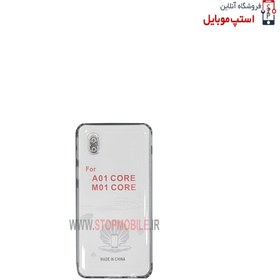 تصویر قاب گوشی سامسونگ Galaxy A01 CORE مدل ژله ای شفاف 