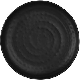 تصویر بشقاب ملامین مشکی لرد مدل 0218426 