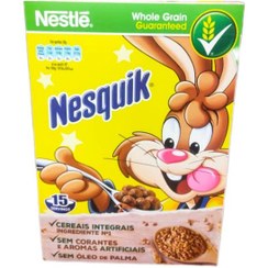 تصویر کورن فلکس توپی شکلاتی نسکوییک(۳۷۰ گرم) nesquik شکلات و فرآورده های کاکائویی نستله