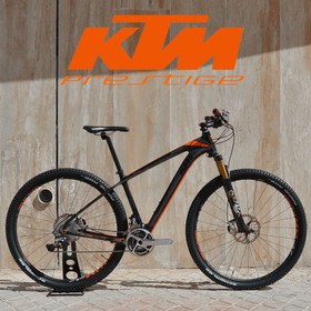 تصویر دوچرخه کوهستان کی تی ام کربن کار کرده مدل مایرون پرستیژ سایز 29 KTM Mountain Bike Myroon Prestige 29 