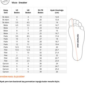تصویر ویکو هایکا پودر دختر بچه ̇Lkadım کفش ورزشی ویکو Vicco 