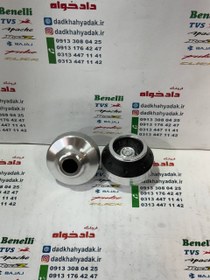 تصویر پروتکشن (محافظ) چرخ عقب و جلو انواع موتور سیکلت رنگ (استیل) CNC جفتی 