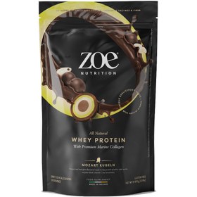 تصویر وی پروتئین کلاژن زو ناتریشن Zoe nutrition Whey Collagen 