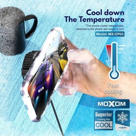 تصویر فن خنک کننده گیمینگ MOXOM مدل MX-CP03 