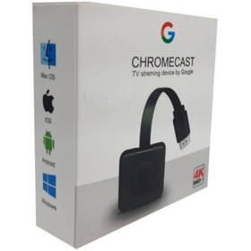 تصویر دانگل HDMI کروم کست مدل G98 Chrome cast TV streaming device by Google