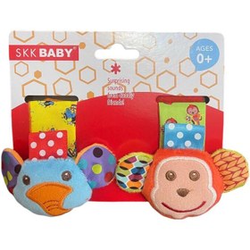 تصویر مچبند جغجغه ای skk baby 