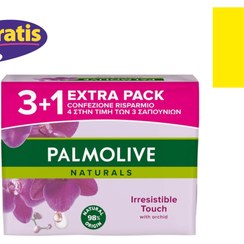 تصویر صابون پالمولیو مدل Irresistible Touch حاوی عصاره گل ارکیده بسته ۴ عددی 