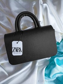 تصویر کیف دخترانه مینی بگ ZARA مدل دو دسته چرم مصنوعی 
