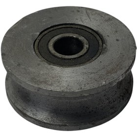 تصویر قرقره پایین در چدنی سایز 4×15 charkhesh arya 09122813154