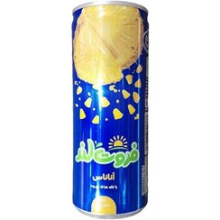 تصویر نوشیدنی آناناس رانی حاوی تیکه های واقعی میوه - وزن 240 میلی لیتر 