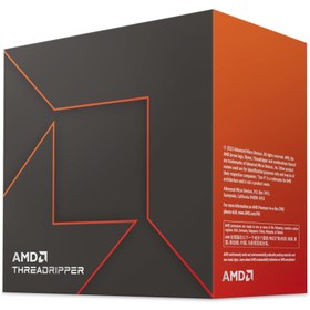 تصویر سی پی یو ای ام دی (AMD) باکس مدل Threadripper 7960X AMD Ryzen Threadripper 7960X sTR5 4.2GHz BOX CPU