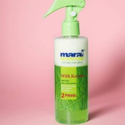 تصویر سرم مو دوفاز ضد وز مارال maral حاوی آلوئه ورا حجم 250 میل 