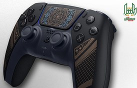 تصویر دسته بازی بی سیم سونی مدل DualSense نسخه فاینال فانتزی ۱۶ مناسب پلی استیشن ۵ 