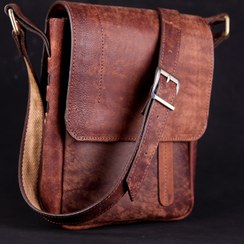 تصویر کیف دوشی چرم رادیس کد MAHAN-010-SH 