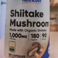 تصویر شیتاکه ماشروم ناتری کاست ۱۸۰ عددی Nutricost Mushroom Complex Supplement, 120 Capsules