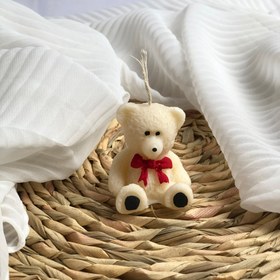 تصویر شمع مدل گیفت تدی 