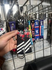 تصویر جا سوییچی بندی | ارتفاع کوتاه | جنس پارچه ای | طراحی جمع و جور Short Strap Key Holder | Compact Design | Durable & High-Quality