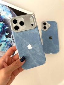 تصویر قاب آیفون جین Blue jean 