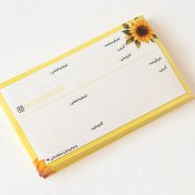 تصویر برچسب پستی زرد 