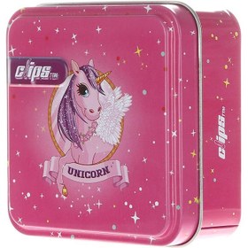 تصویر بسته لوازم تحریر کلیپس طرح Pink Horse کد 4749 