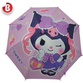 تصویر چتر دخترانه کرومی 