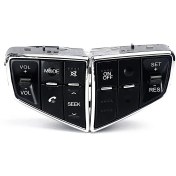 تصویر مجموعه كليدهاي صوتي و كروز كنترل و دسته سيم روي فرمان دنا و دناپلاس و سورن پلاس دنا شرکتی اصل ایساکو 