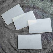 تصویر لاستیک ژله ای سفید فوق نرم مخصوص لیسه گیری رنگ خودرو 