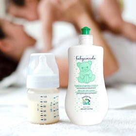 تصویر مایع ضدعفونی و استریل کننده بی بی کوکول baby Coccole bottle cleanser code:045001