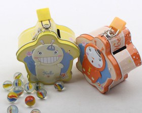 تصویر قلک فلزی 