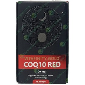 تصویر کو کیوتن (سلامت قلب و عروق)100 میلی گرم ویتافینیتی گلد 45 سافت ژل Coq10 100mg Vitafinity Gold 45Softgels