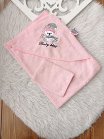 تصویر حوله لیف دار نوزادی 