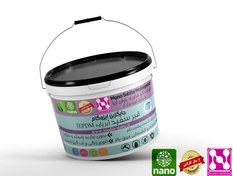 تصویر قیر سفید نانو مدیا(جایگزین ایزوگام) - اجرا با کاردک و تی Nano media white bitumen