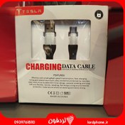 تصویر کابل Micro USB شارژ و انتقال دیتا تسلا Tesla Micro USB Charging and Data Cable
