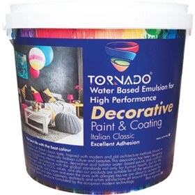 تصویر رنگ خمیر دکوراتیو طرح تراورتن 4 کیلو XTORNA کد 1018 travertine 