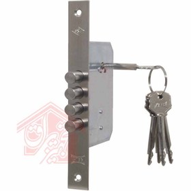 تصویر قفل چهار میله کاله کلید مدل 189-4MF | نقره ای ا قفل کلیدی مدل قفل چهار میله کاله کلید مدل 189-4MF قفل کلیدی مدل قفل چهار میله کاله کلید مدل 189-4MF