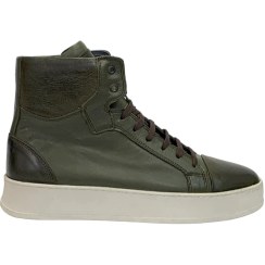 تصویر کفش مردانه بوت اسپرت تمام چرم مدل جردن Jordan برند گارنر Garner رنگ يشمی Men's Garner Jordan Jade Green