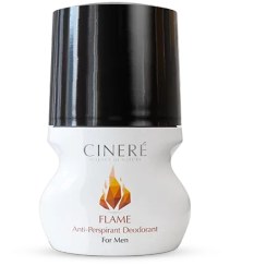 تصویر دئودورانت مردانه سینره با رایحه گرم Flame حجم 50 میلی لیتر Cinere Vivacity Antiperspirant Deodorant For Men 50 ml