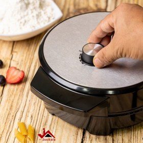 تصویر وافل ساز جیپاس مدل GWM36538 تک کاره با بدنه چدن 