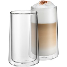 تصویر لیوان ست دو عددی وی ام اف | WMF SmarTea double-walled glasses 2pcs 